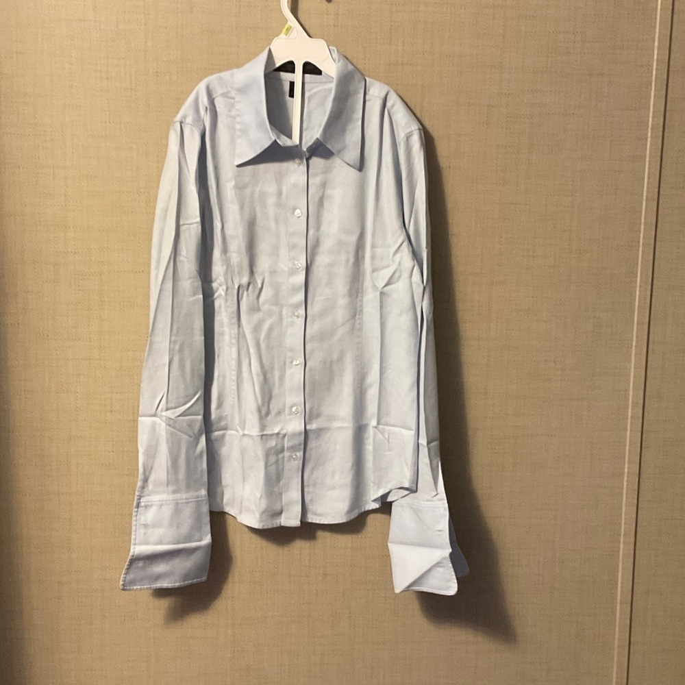 Express Kids Light Blue Button Down Shirt